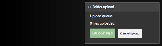 Imagevue Control Panel Folder Upload
